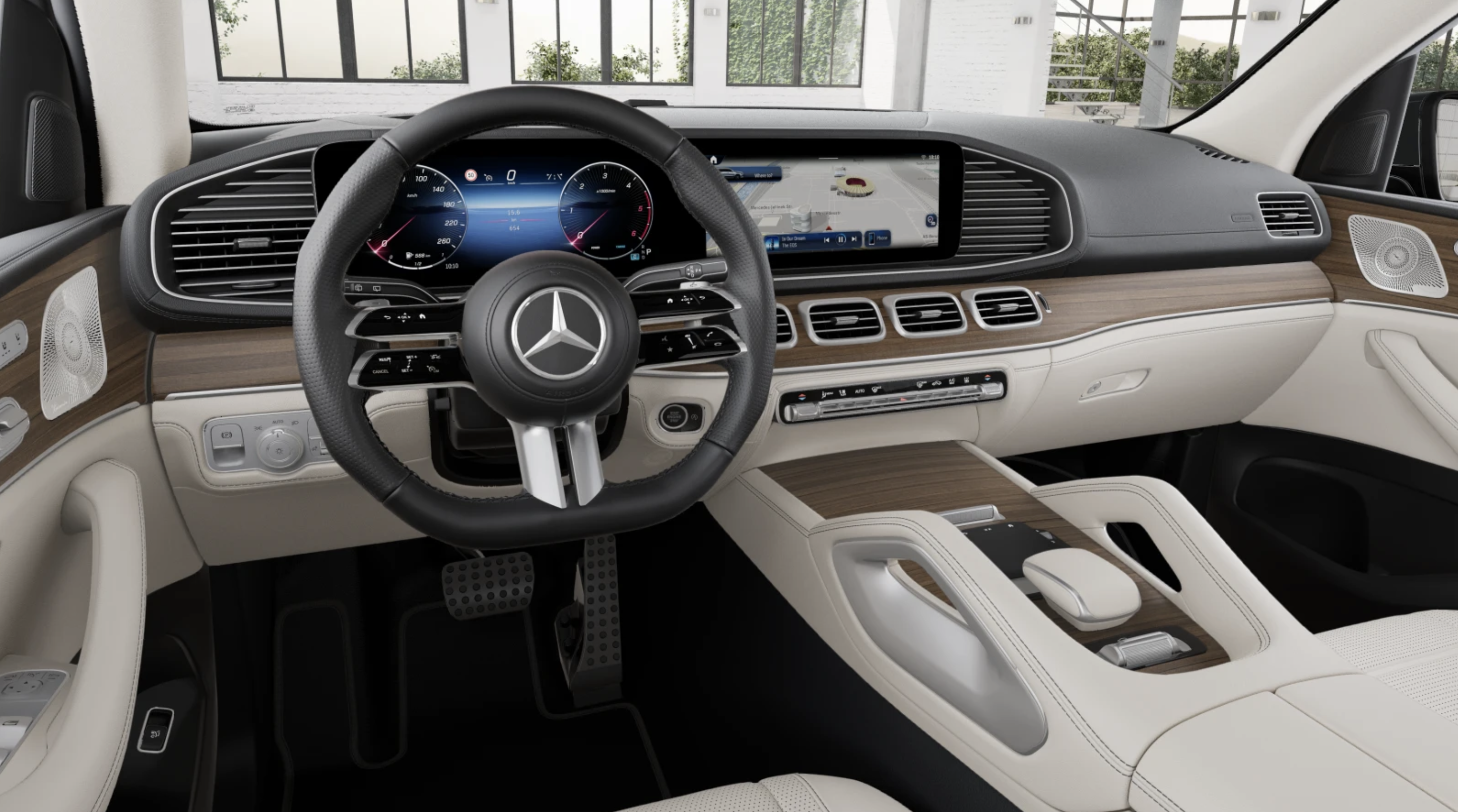 MERCEDES GLS 450d AMG | FACELIFT | SKLADEM | NOVÉ ČESKÉ AUTO | ČERNÁ S BÉŽOVOU KŮŽÍ | PLNÁ VÝBAVA | VIP SLEVA | NÁKUP ONLINE | AUTOBUY.com